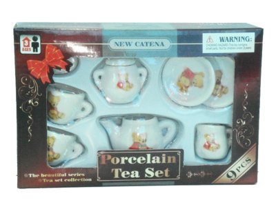 9PCS PORCELAIN TEA SET - HP1000040