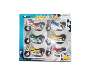 FREE WAY DIE CAST MOTOR(6PCS) - HP1000132