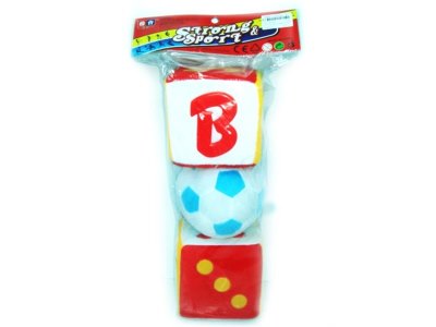 DICE THE BALL W/BELL(3PCS) - HP1000293