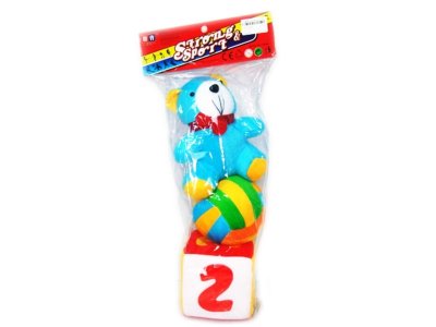 DICE THE BALL & BEAR W/BELL(3PCS) - HP1000333