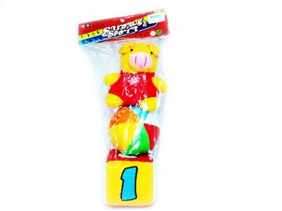 DICE THE BALL & PIG W/BELL(3PCS) - HP1000339
