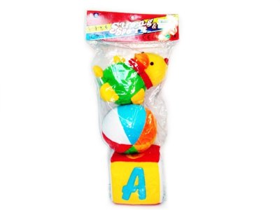 DICE THE BALL & DUCK W/BELL(3PCS) - HP1000342