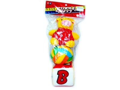 DICE THE BALL & PIG W/BELL(3PCS) - HP1000343