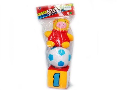 DICE THE BALL & PIG W/BELL(3PCS) - HP1000347