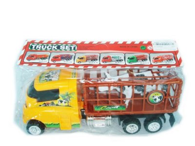 2ASST FRICTION CAR W/ANIMAL - HP1000589