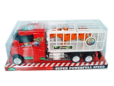 2ASST FRICTION CAR W/ANIMAL - HP1000593