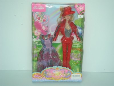 BENDABLE DOLL 3 ASST. - HP1000710