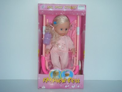 14”GIRL DOLL W/IC & ACCESSORIES - HP1000721