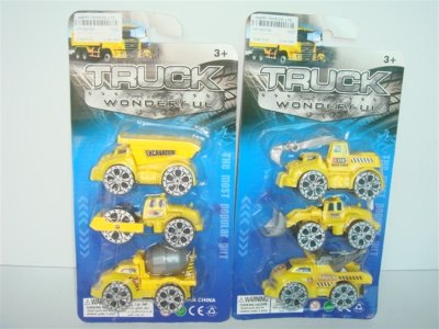 PULL BACK CONSTRCTION CAR 2ASST - HP1000769