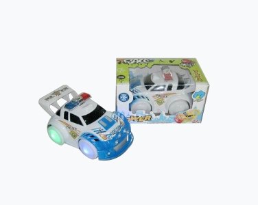 B/O BUMP AND GO POLICE CAR W/MUSIC & LIGHT 2COLOR - HP1000790