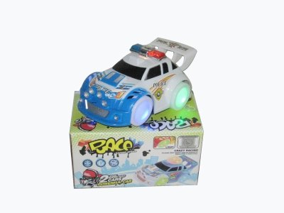 B/O BUMP AND GO POLICE CAR W/MUSIC & LIGHT 2COLOR - HP1000794