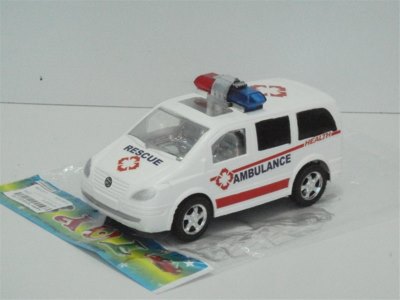 FRICTION POWER AMBULANCE CAR - HP1000816