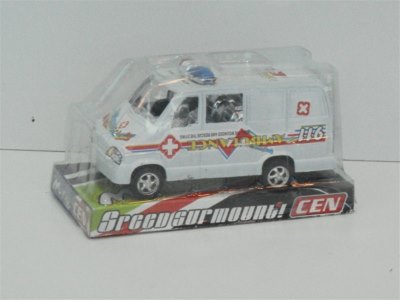 FRICTION POWER AMBULANCE CAR 2 ASST. - HP1000818