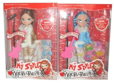 BENDABLE DOLL 2 ASST. - HP1000853