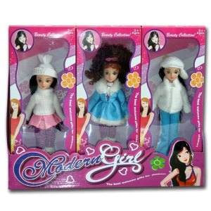 BEAUTY BLOW MOLD DOLL 3 ASST. - HP1000856