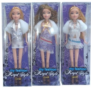 BENDABLE DOLL 3 ASST. - HP1000863