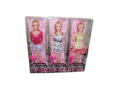BENDABLE DOLL 3 ASST. - HP1000867