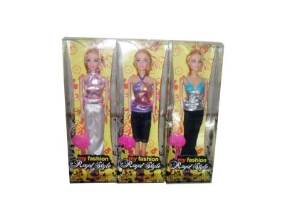 BENDABLE DOLL 3 ASST. - HP1000868