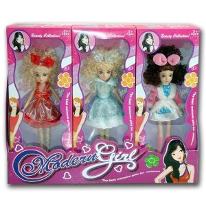 BENDABLE DOLL 3 ASST. - HP1000874