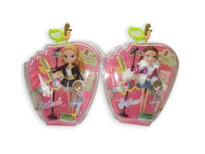 BENDABLE  DOLL 2 ASST. - HP1000884