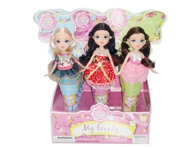 BENDABLE DOLL 3 ASST. - HP1000889