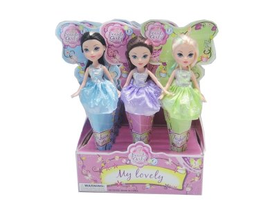 BENDABLE DOLL 3 ASST. - HP1000890