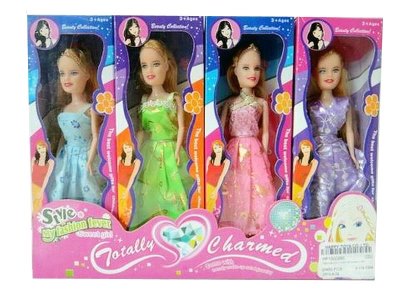 7”BENDABLE DOLL 4 ASST 20PCS/DISPLAY BOX  - HP1000990