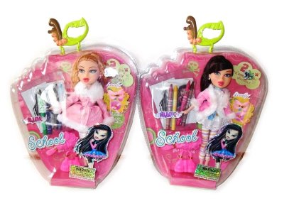 BENDABLE DOLL 2 ASST. - HP1001003