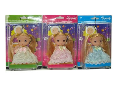 MINI DOLL W/HANGING LINE 3 ASST. - HP1001010