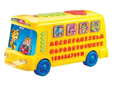 B/O BUS LEARNING GAME W/MUSIC & LIGHT - HP1001103
