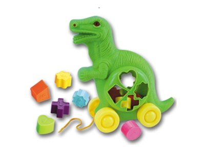 DINOSAUR BLOCK W/STRING (8PCS) - HP1001109