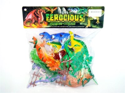 DINOSAUR SERIES 6 ASST.(10PCS) - HP1001129