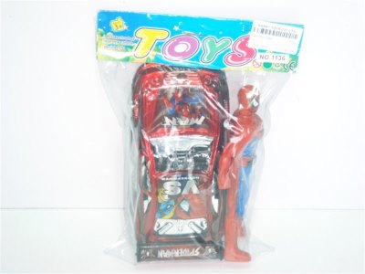 FRICTION CAR W/SPIDER-MAN - HP1001268