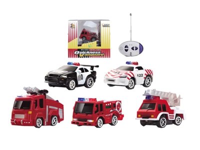 1:67 MINI R/C FOUR FUNCTION FIRE ENGINE - HP1001557