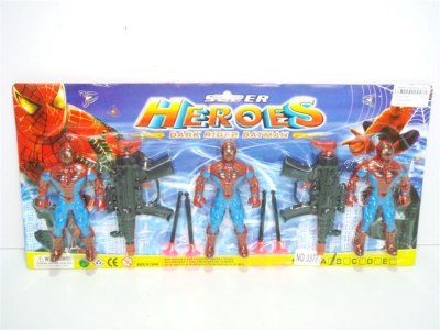 SPIPDER MAN W/SOFT SHOOTING GUN - HP1001600