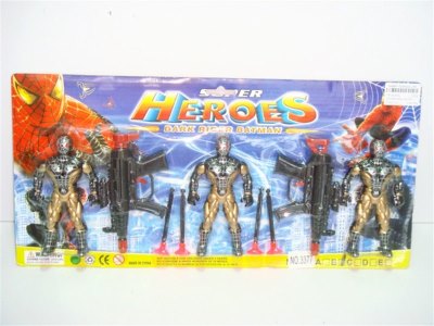 SPIPDER MAN W/SOFT SHOOTING GUN - HP1001602