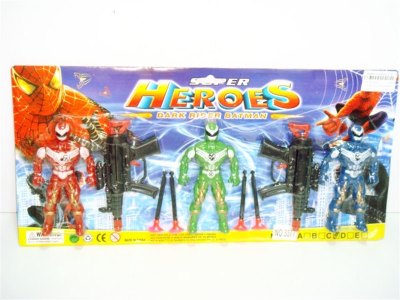 SUPER SOLIDER SET W/SOFT SHOOTING GUN - HP1001609