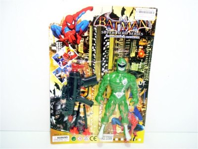 SUPER SOLDIER W/LIGHT & SOFT SHOOTING GUN  - HP1001625