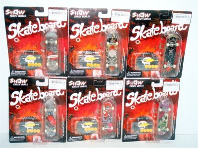 FINGER SKATE BOARD 6ASST. - HP1001632