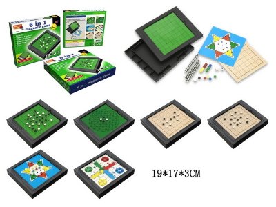 6 IN 1 MAGNETIC CHESS GAME  - HP1001930