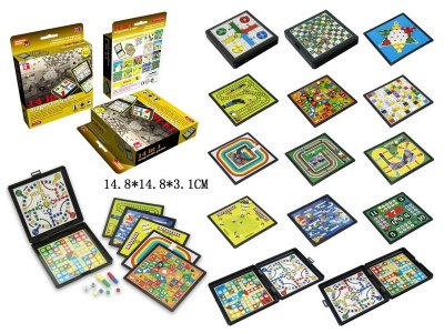 14 IN 1 MAGNETIC CHESS GAME  - HP1001932