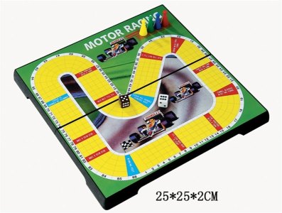 MAGNETIC RACING MOTOR GAME FOLDER - HP1001992