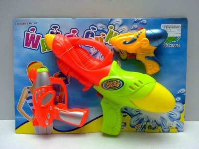 WATER TOYGUN-NATURAL COLOR 3PCS - HP1002121