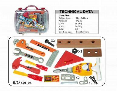 B/O TOOL SET(24PCS) - HP1002331