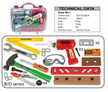 B/O TOOL SET (26PCS) - HP1002333
