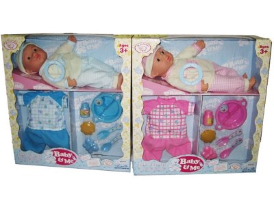 14”DOLL W/ACCESSORIES 2ASST. - HP1002459