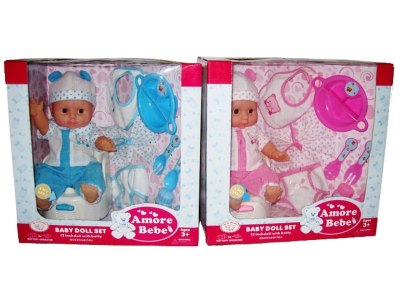 13”DOLL W/ACCESSORIES 2 ASST. - HP1002463
