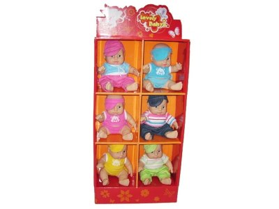 7.5”DOLL 6 ASST. - HP1002464