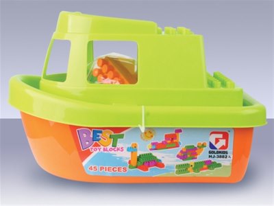 BLOCKS (45PCS STEAMBOAT) - HP1002573