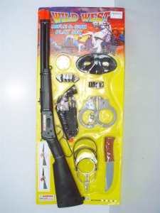 COWBOY GUN PLAY SET (9PCS) - HP1002603